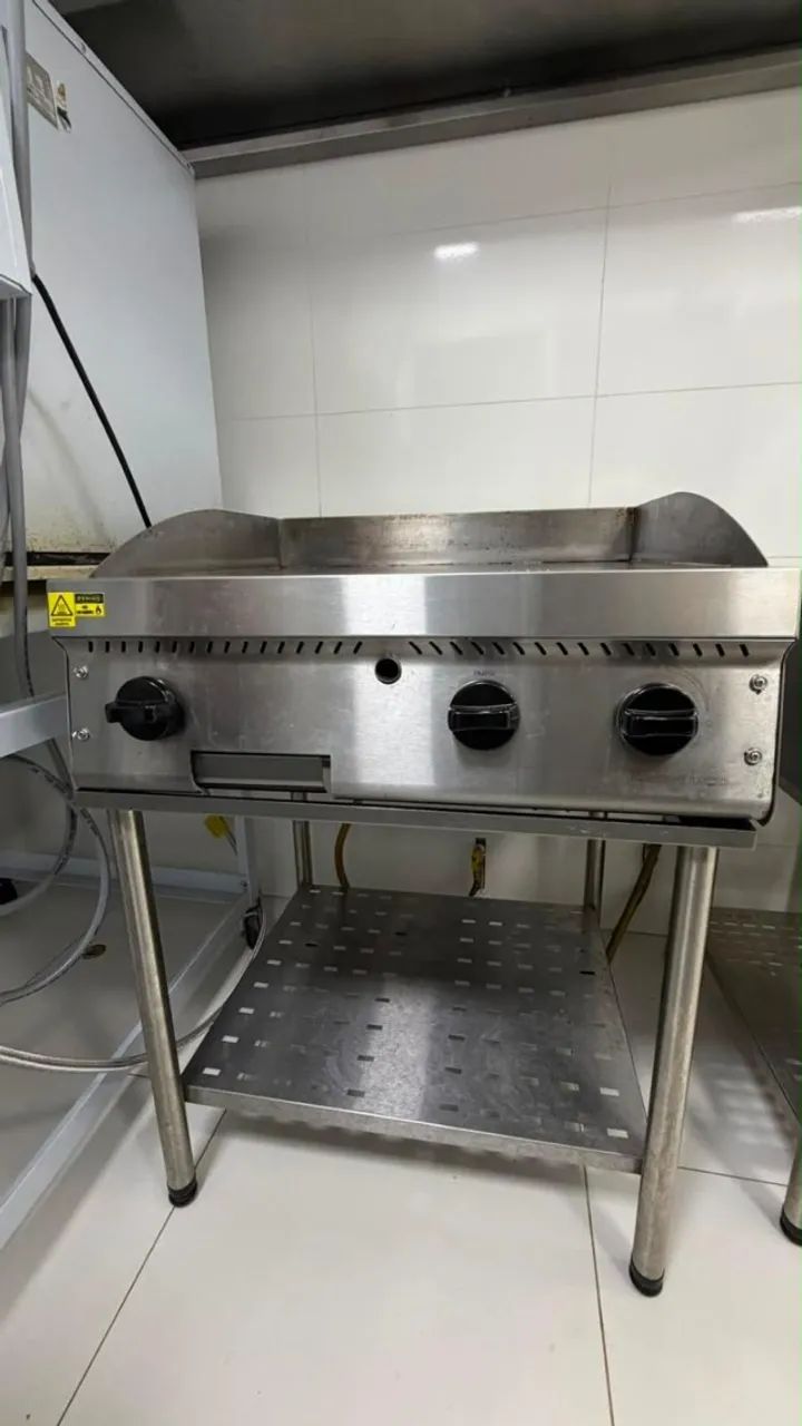 Chapa Inox com Pé - Foto 2