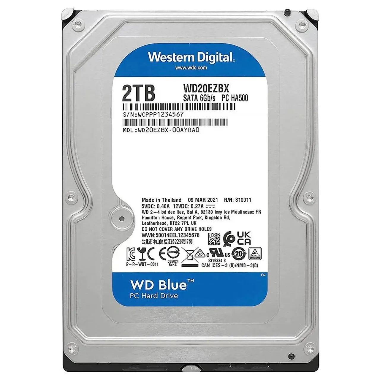 HB WD BLUE 2 TERA