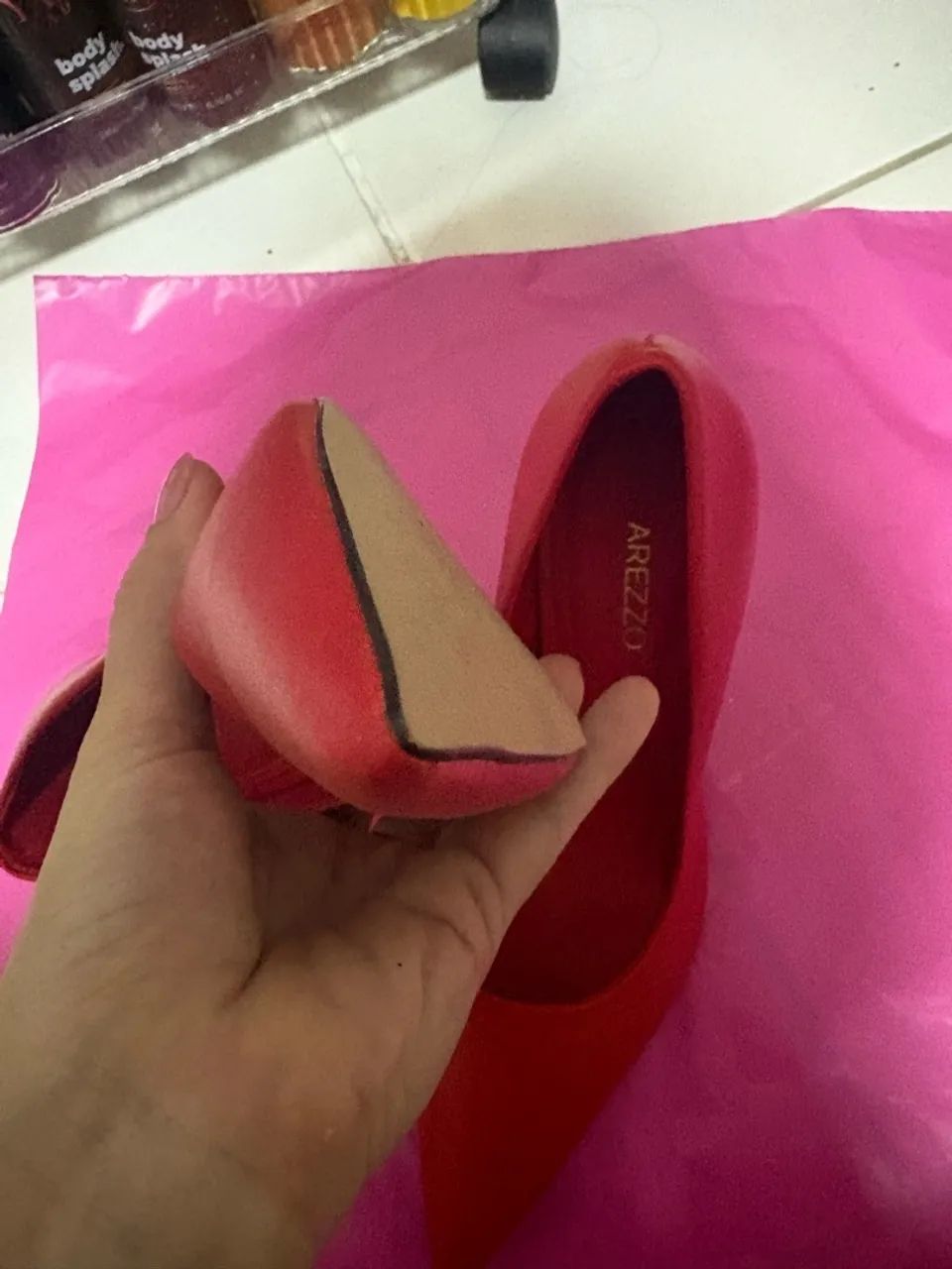 SCARPIN AREZZO VERMELHO  - Foto 3