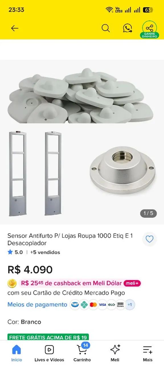 Antenas de alarme com mais de 1500 tags  - Foto 2