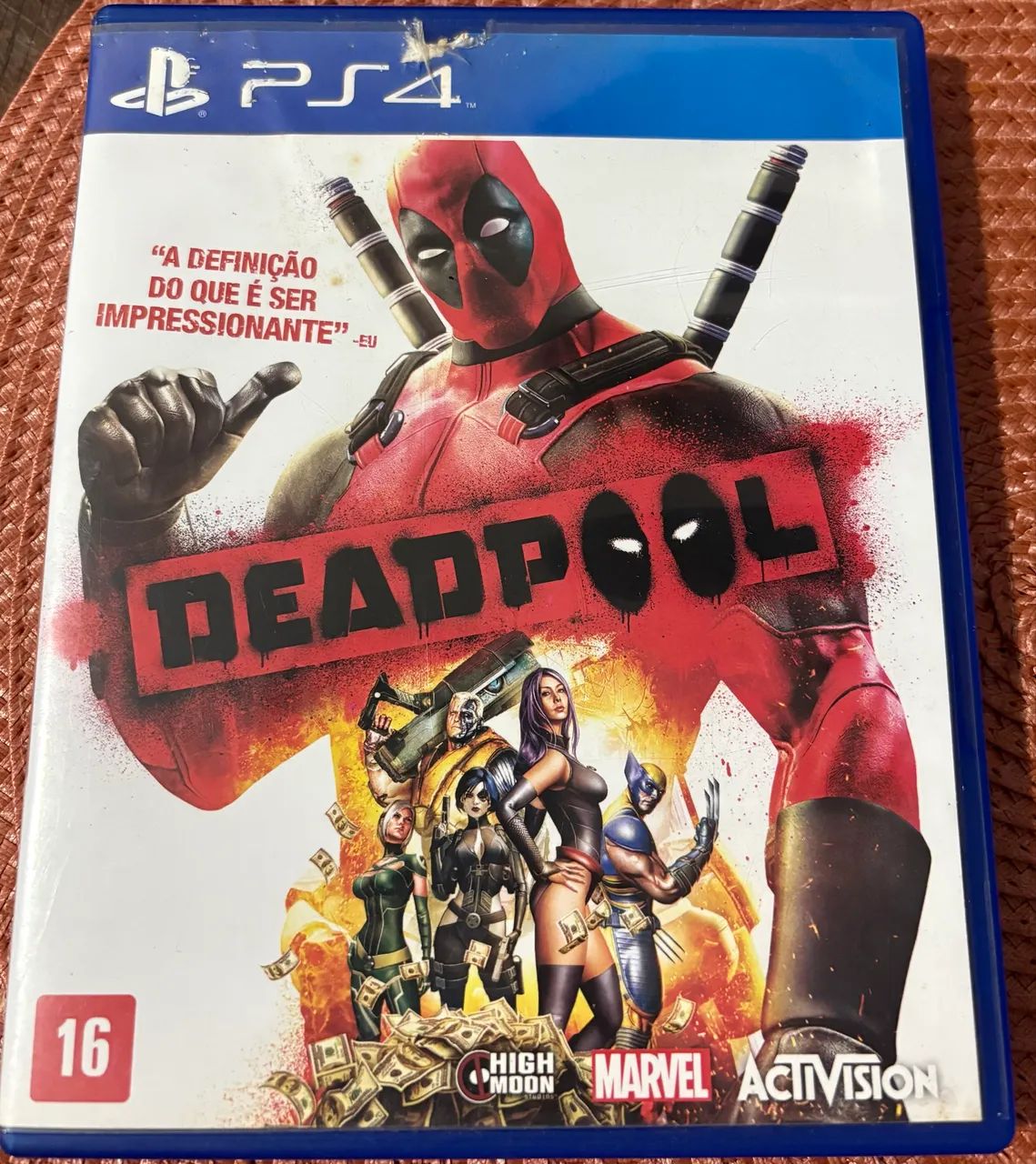 Jogo PS4 Deadpool (item de colecionador)