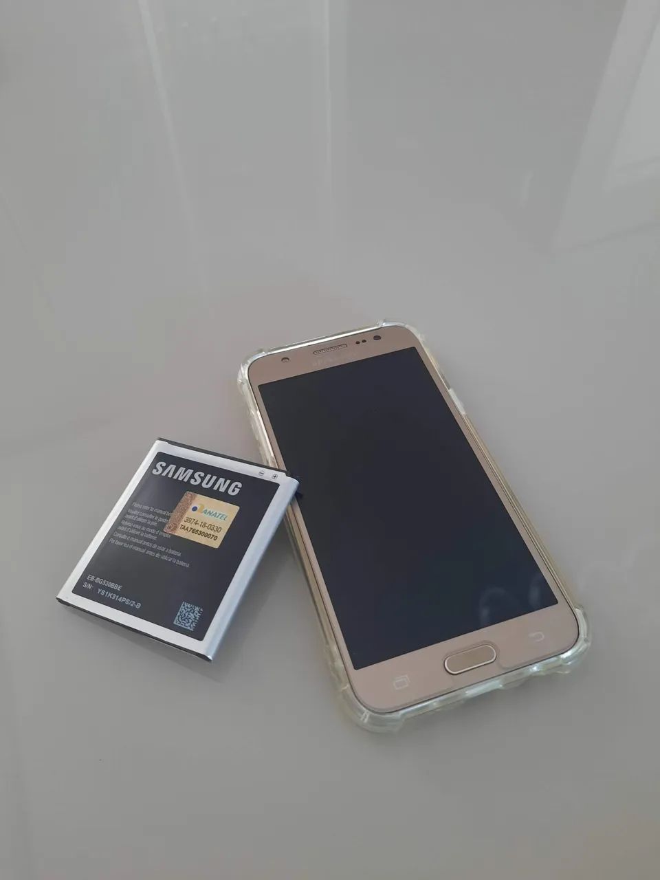 Vendo celular A50, dourado - Foto 3
