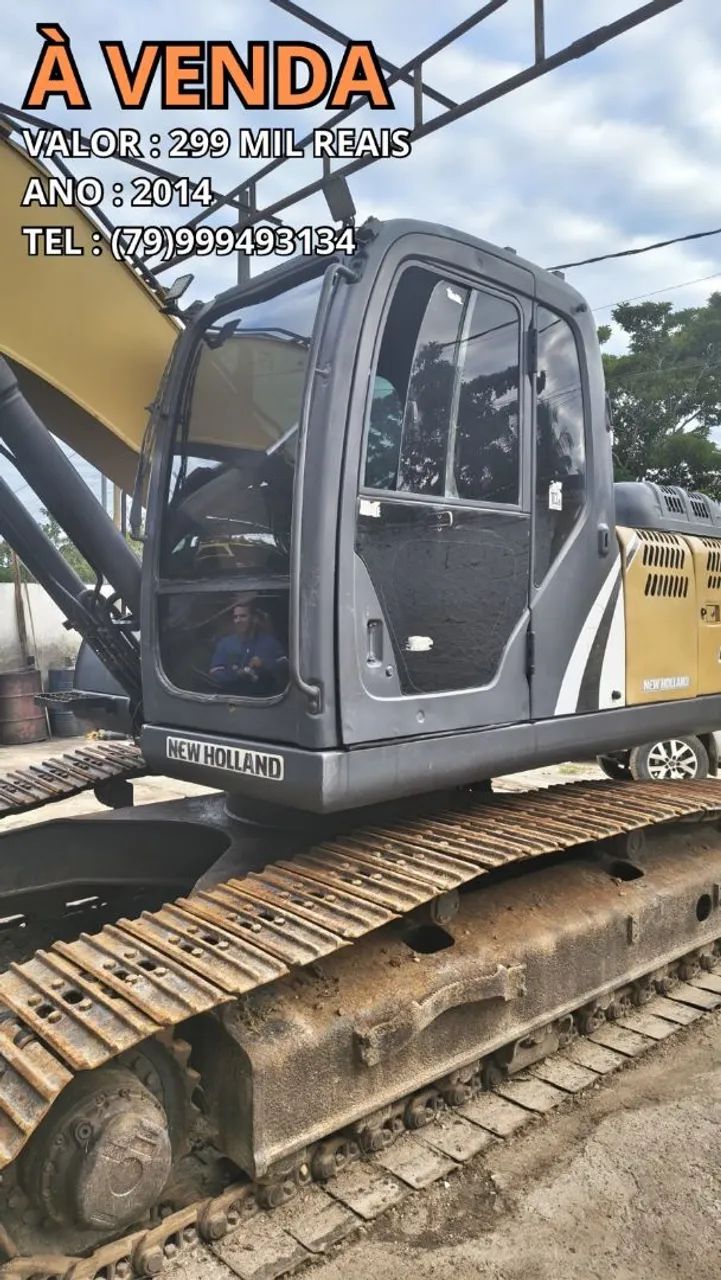 ESCAVADEIRA NEW HOLLAND E215B - Foto 6