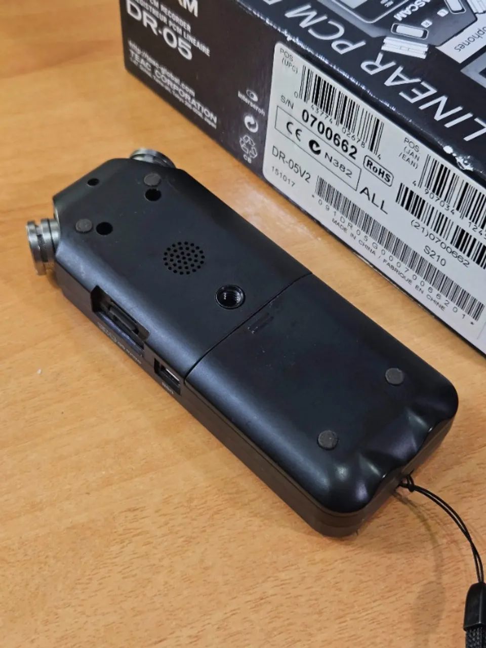 Gravador de Som Tascam DR-05 - Foto 4