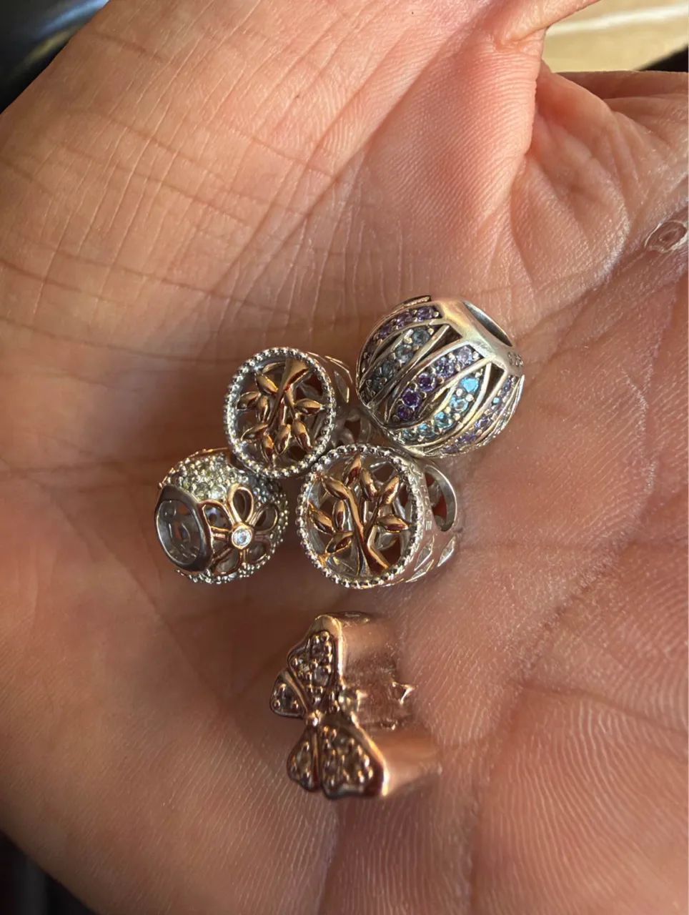 ? Pulseira Vivara em Prata 925 + Berloques ? - Foto 5