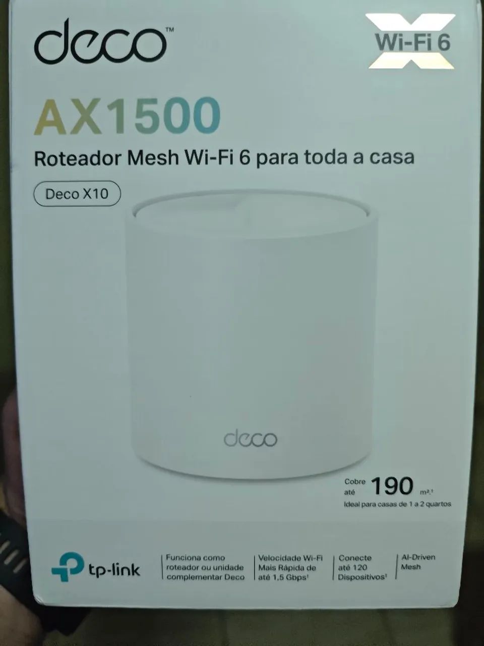 Roteador TP Link Deco x10 mesh