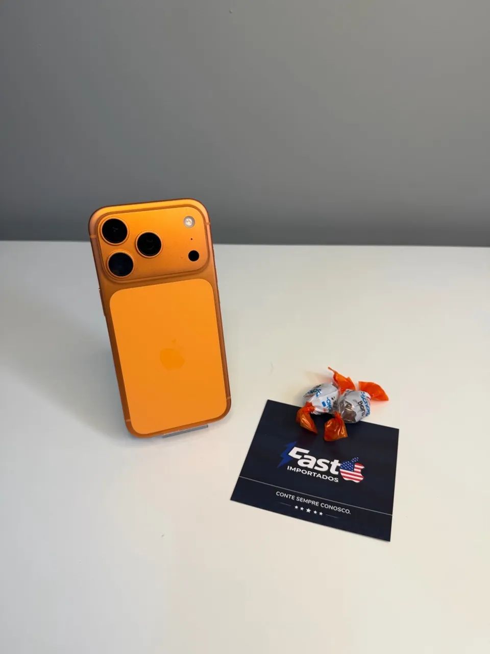 iPhone 17 Pro 256Gb Laranja - IMPECÁVEL 