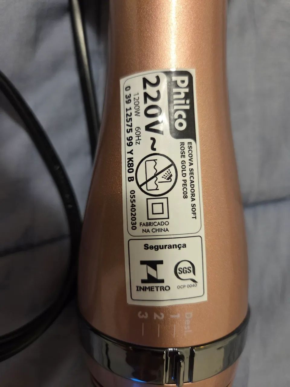 Escova secadora Soft Rose Gold Philco - Foto 3