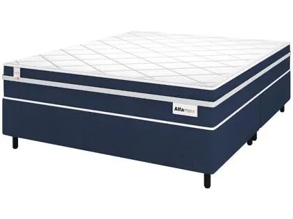 Cama box + colchão Puma