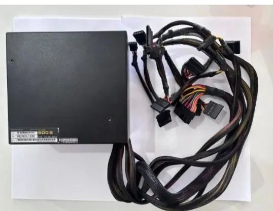 Fonte 600w evga 80 plus bronze  - Foto 4
