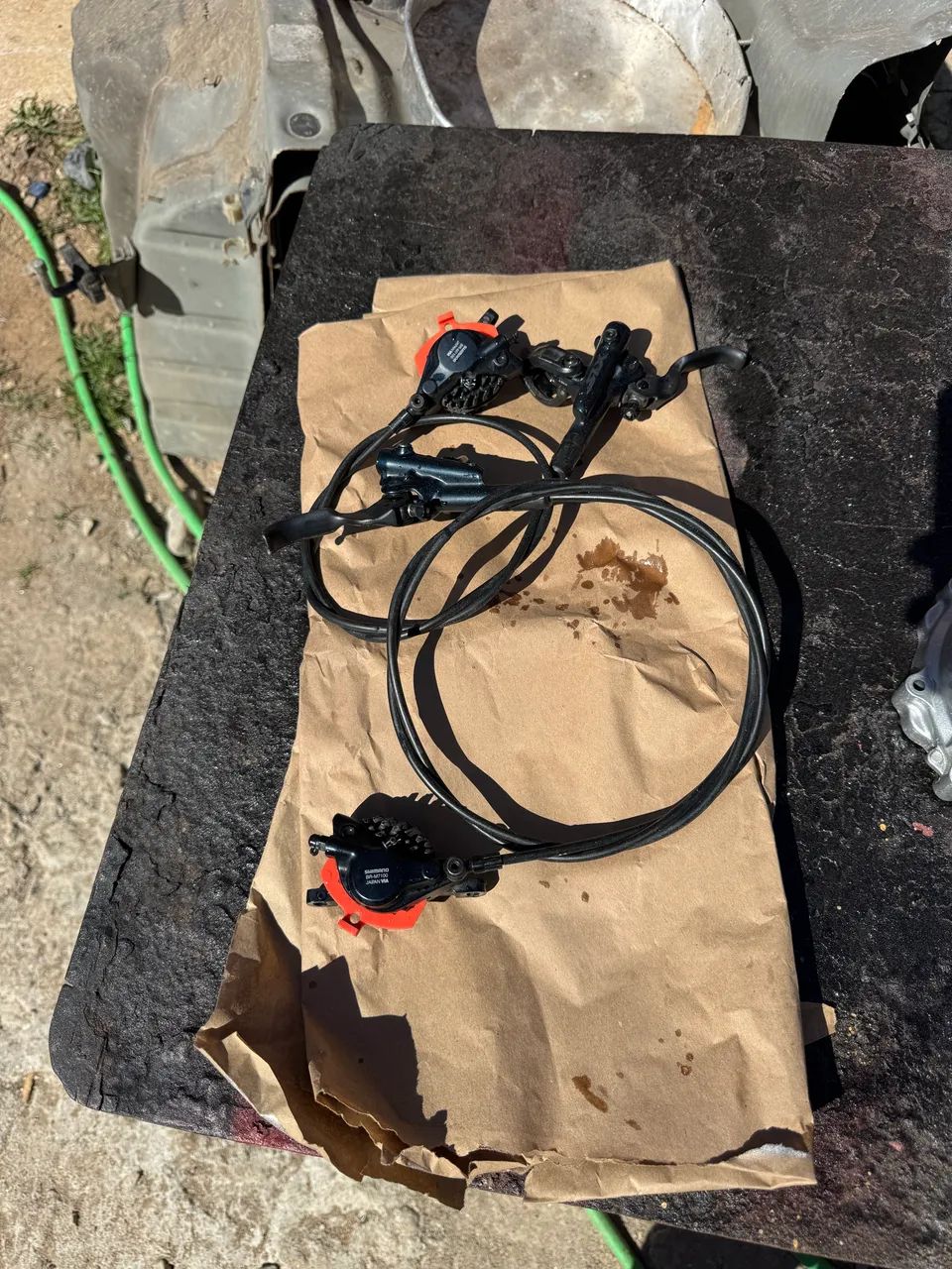 Par de freio shimano slx  - Foto 2