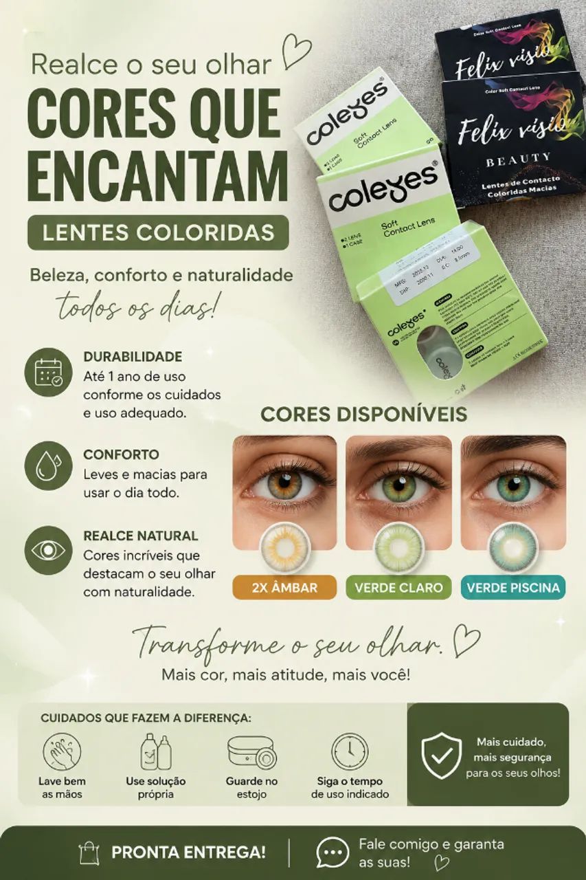 Lentes de Contacto Coloridas