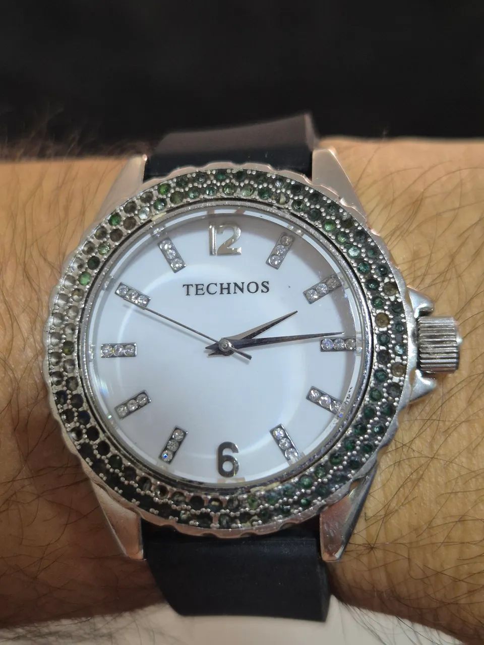 Relógio TECHNOS CERAMIC À QUARTZ  -  ÓTIMO ESTADO - Foto 5