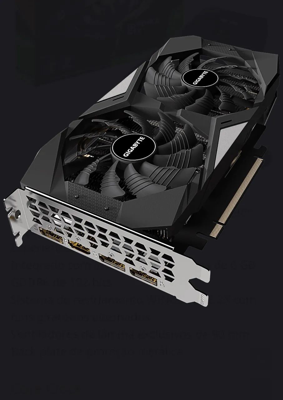 Placa de vídeo GTX 1660 super OC