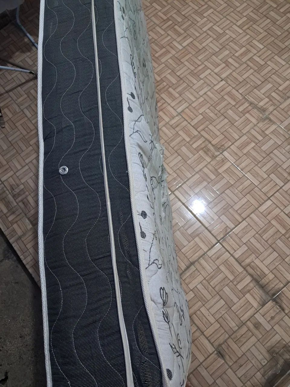 Conchão  solteiro usado Ortobom molas