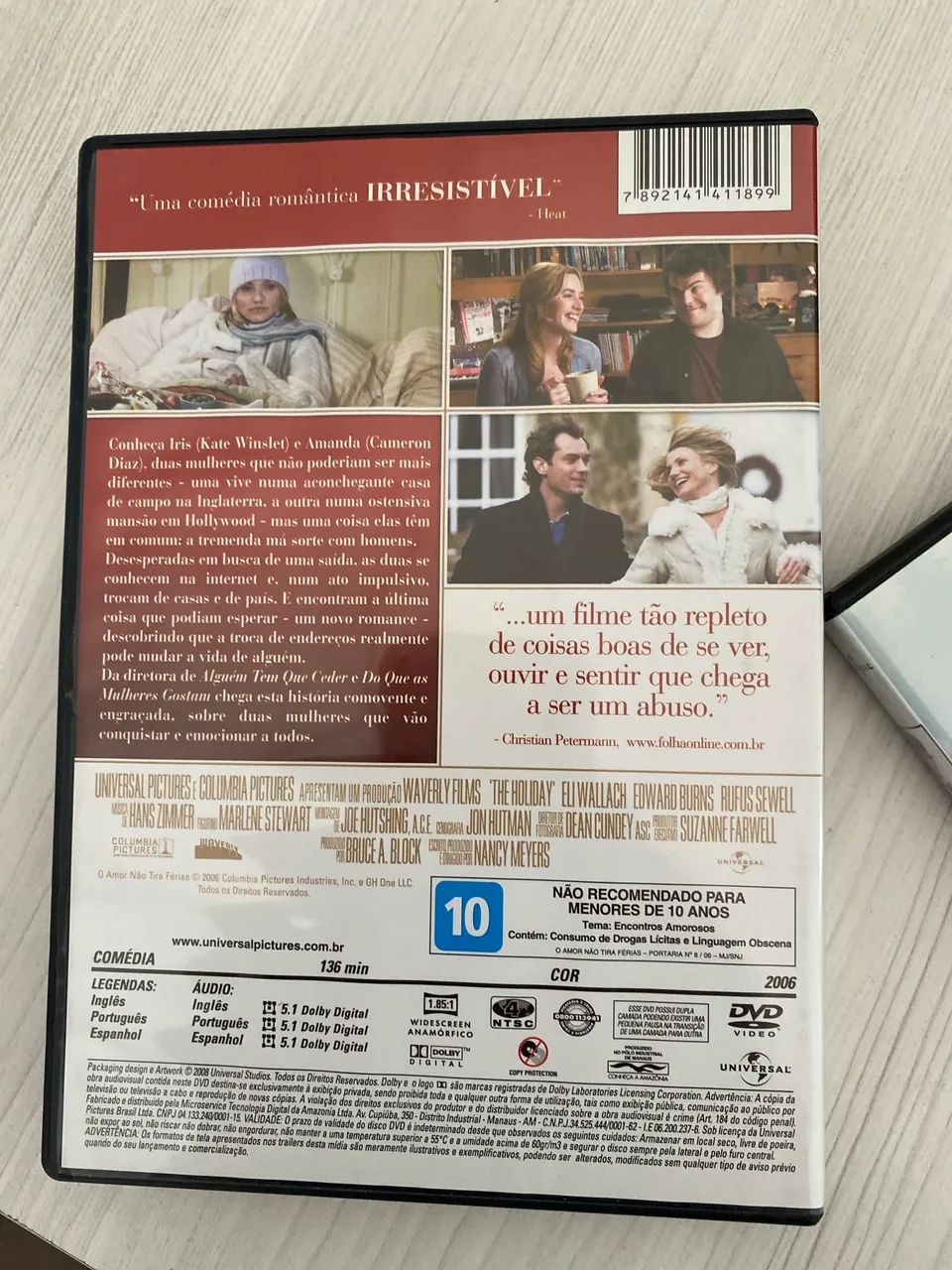 DVD O amor nao tira férias  - Foto 3