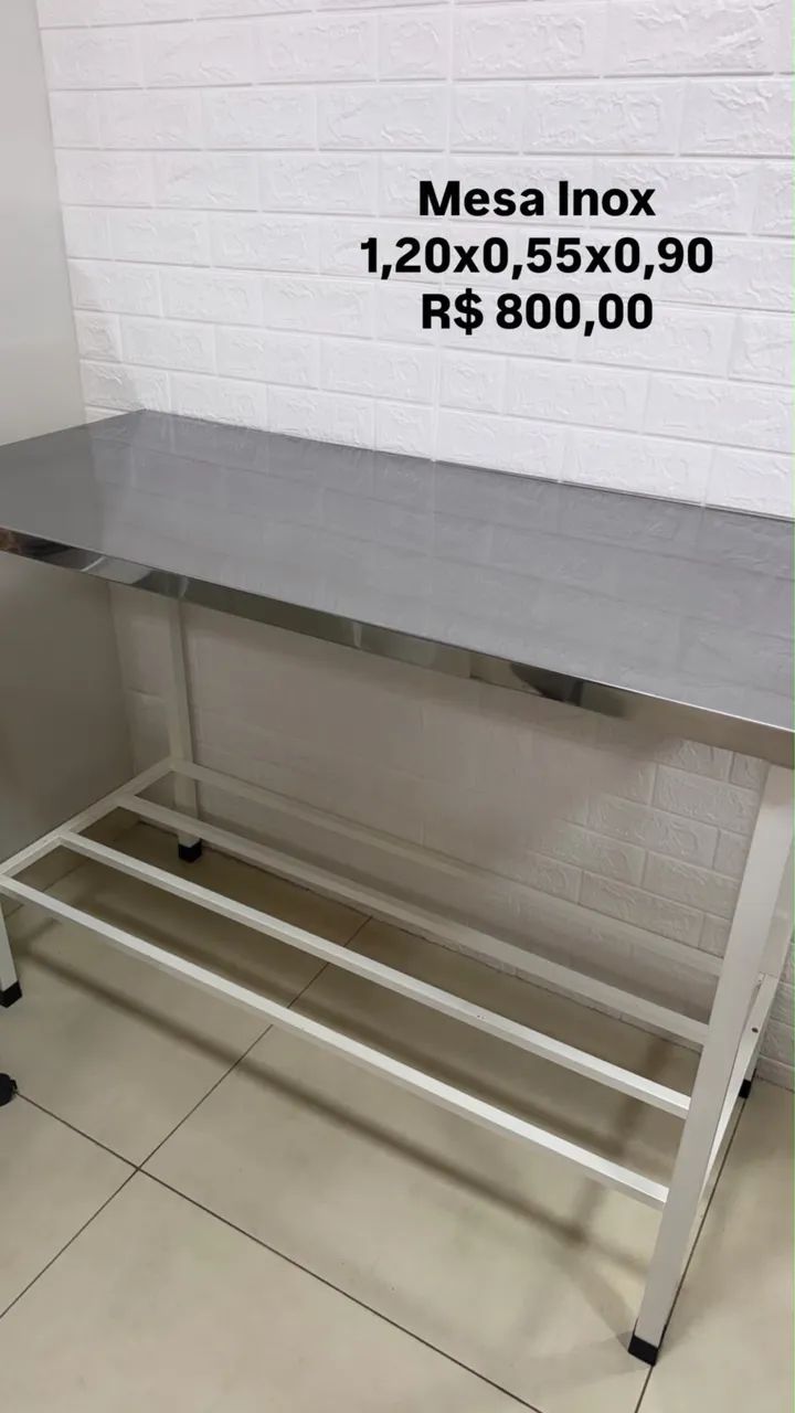 Mesa de inox 