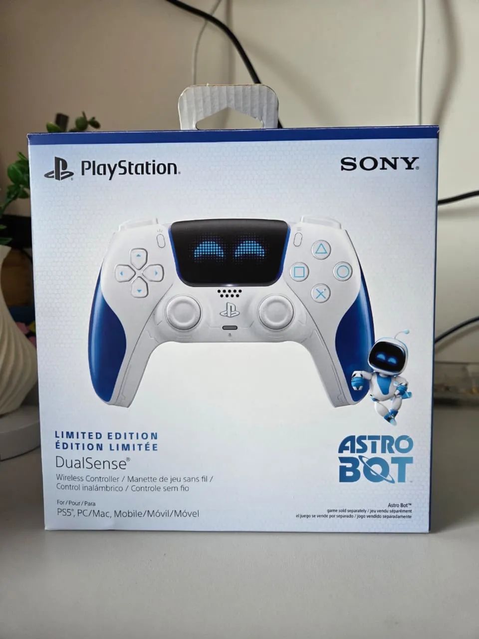 Dualsense astro bot edição limitada