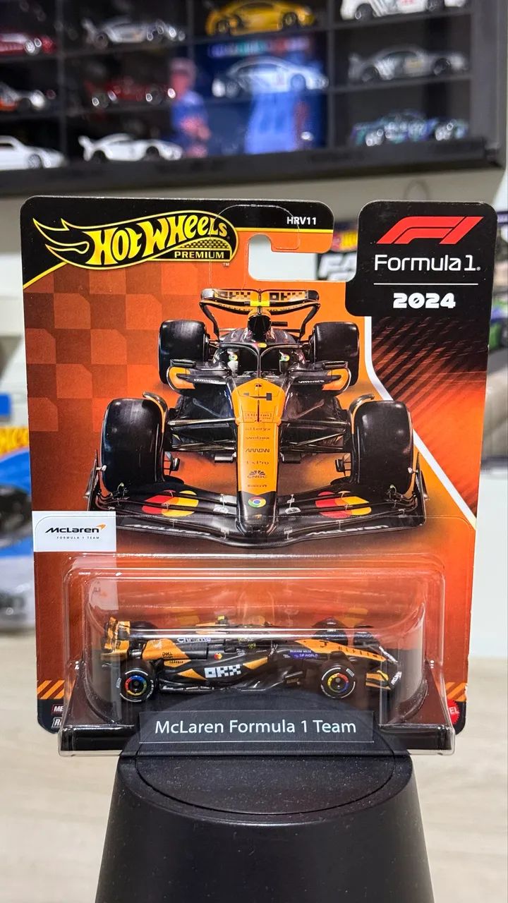 Hot Wheels premium f1 fórmula 1 mclaren #4