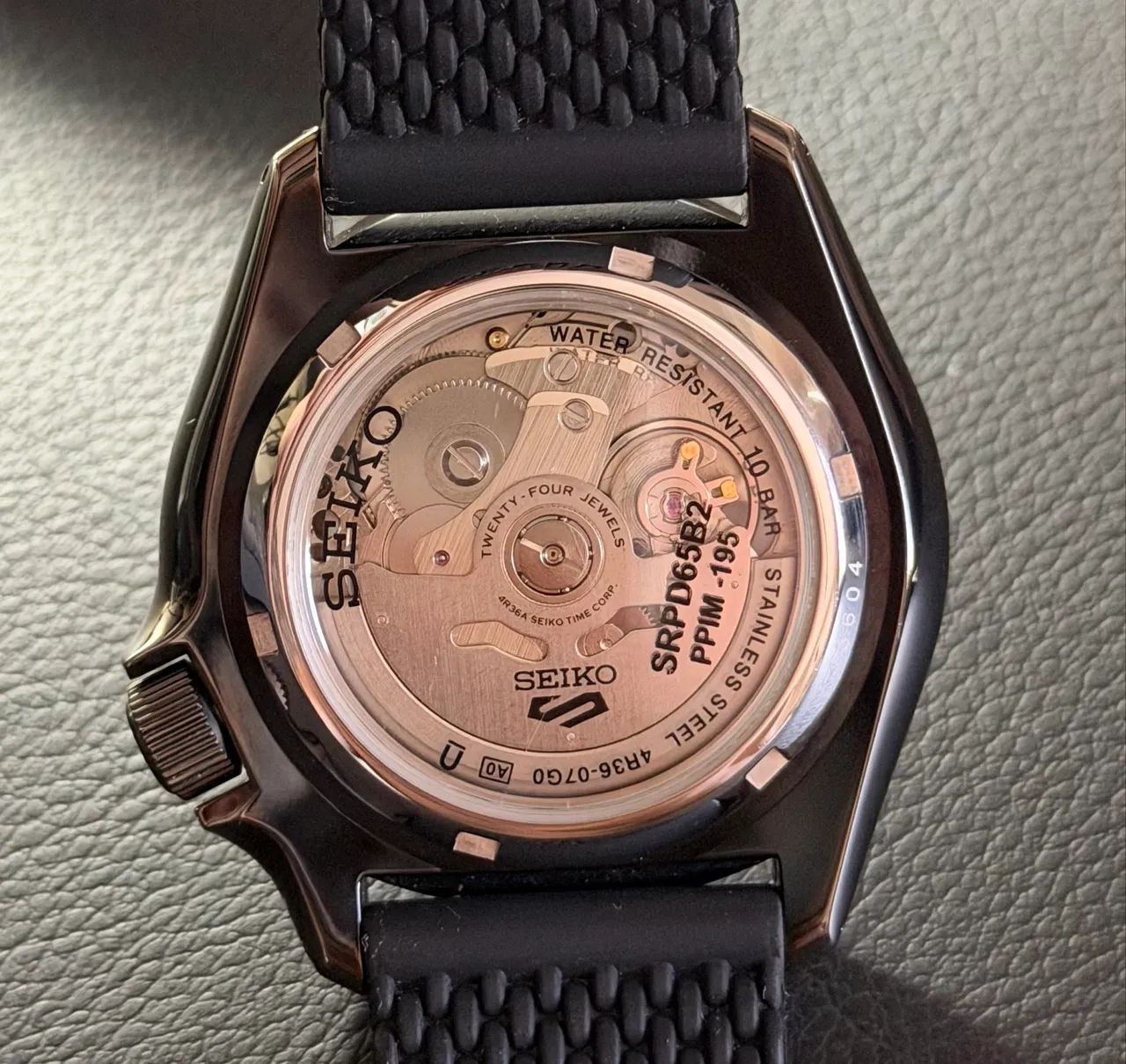 Seiko 5 Sports Black - SRPD65K2 - Foto 5