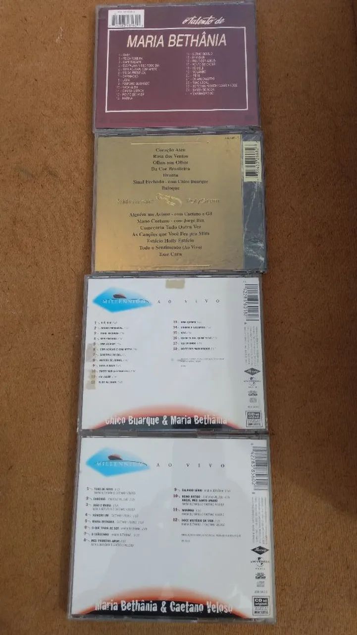 4 cds originais Maria Betânia ótimo estado.  - Foto 2