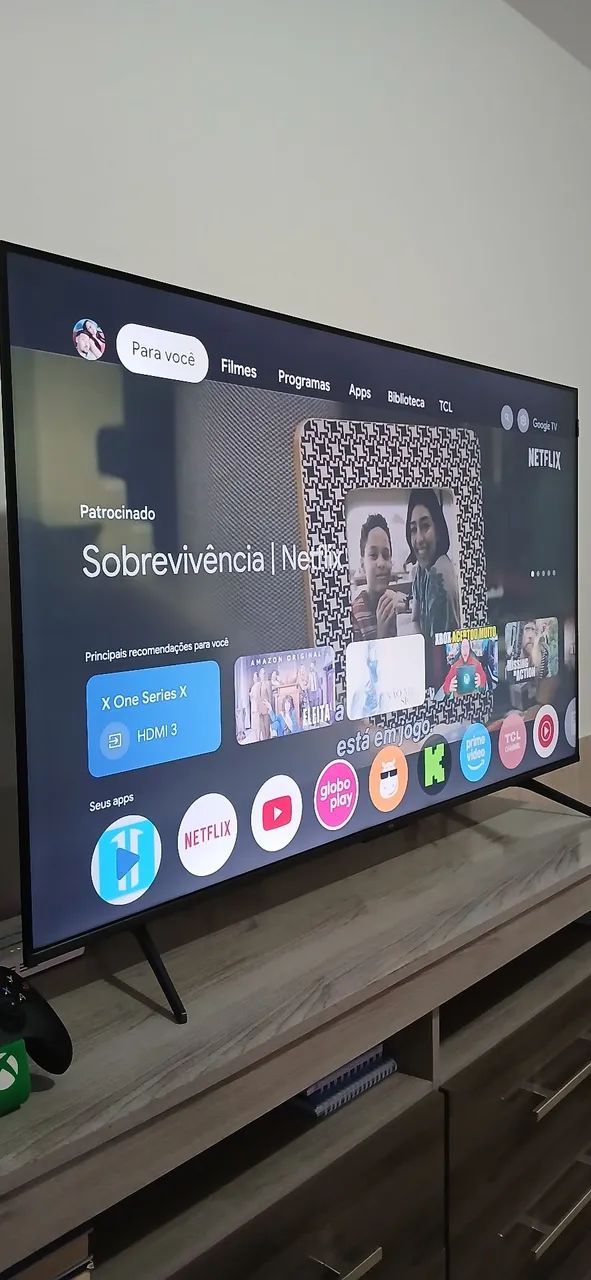 TV TCL 55" QLED 4K PREMIUM - Foto 3