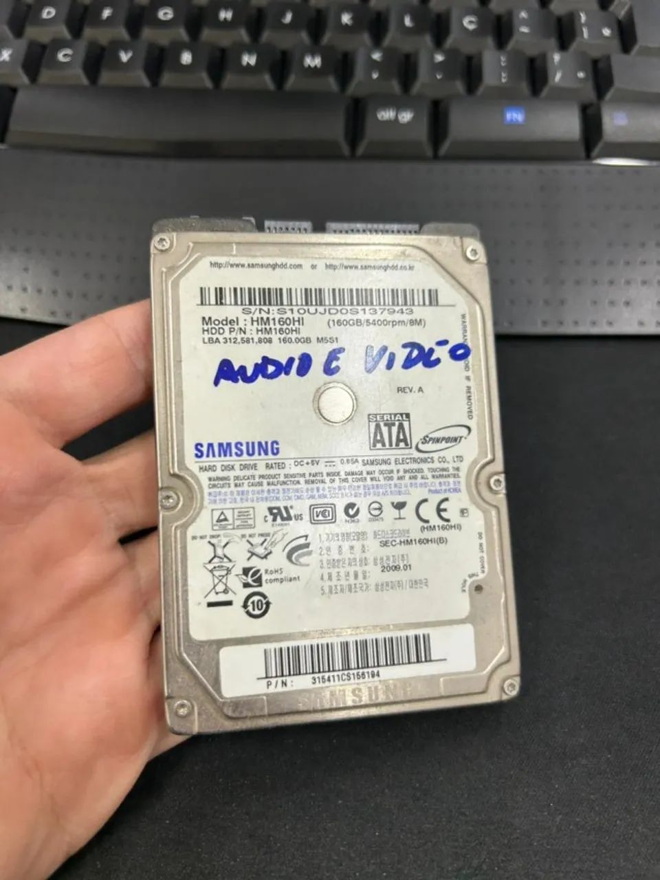 Hd de notebook Samsung 160GB - Foto 2