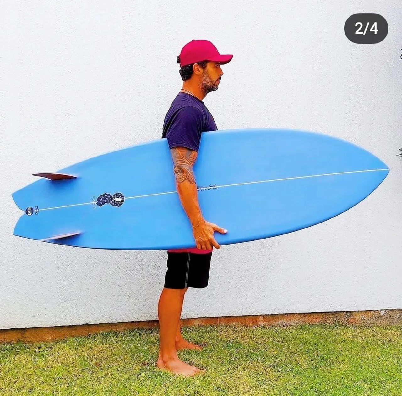 Prancha de Surf Fish Twin Tetro - Shape Lora - Foto 4