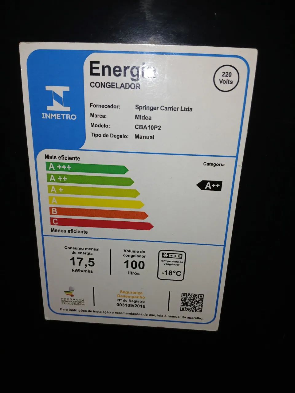 Freezer midea 100 litros  - Foto 3