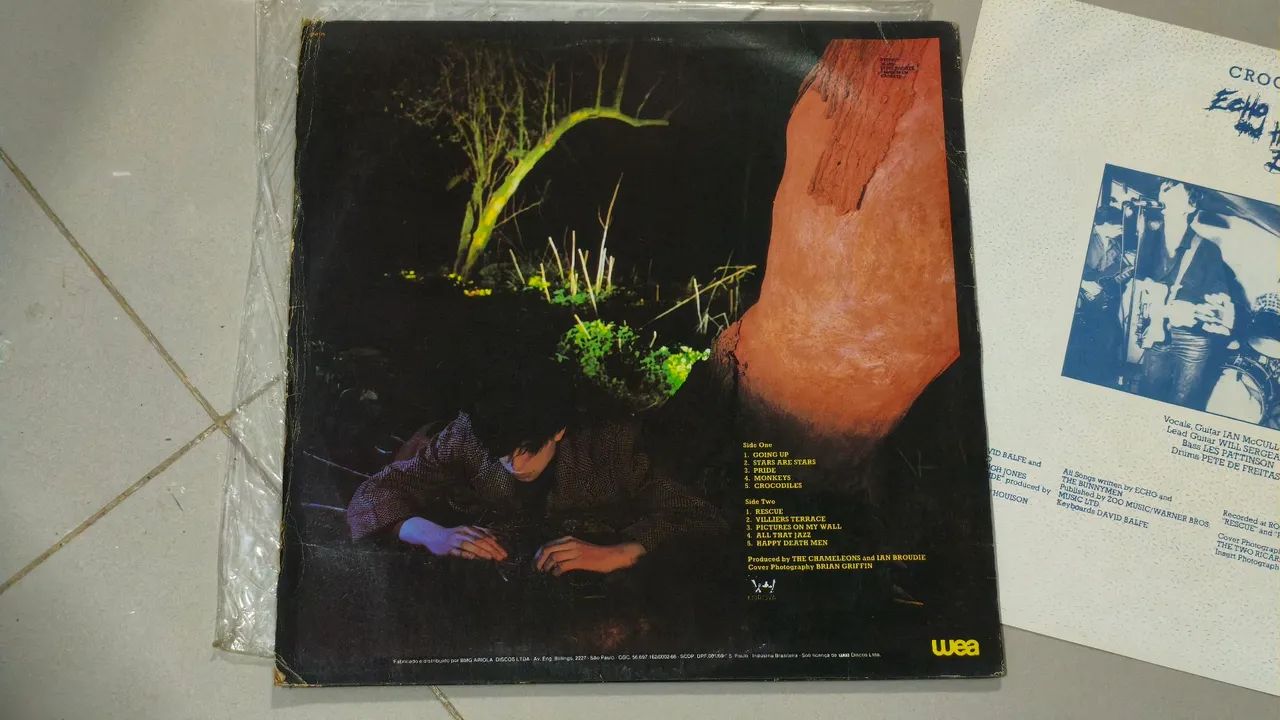 LP Echo and the Bunnymen - Crocodiles - Foto 2