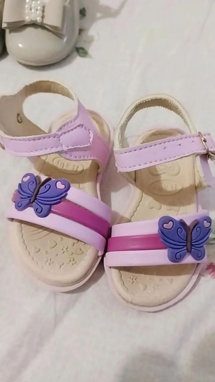 Sapatinhos de bebê menina  - Foto 2