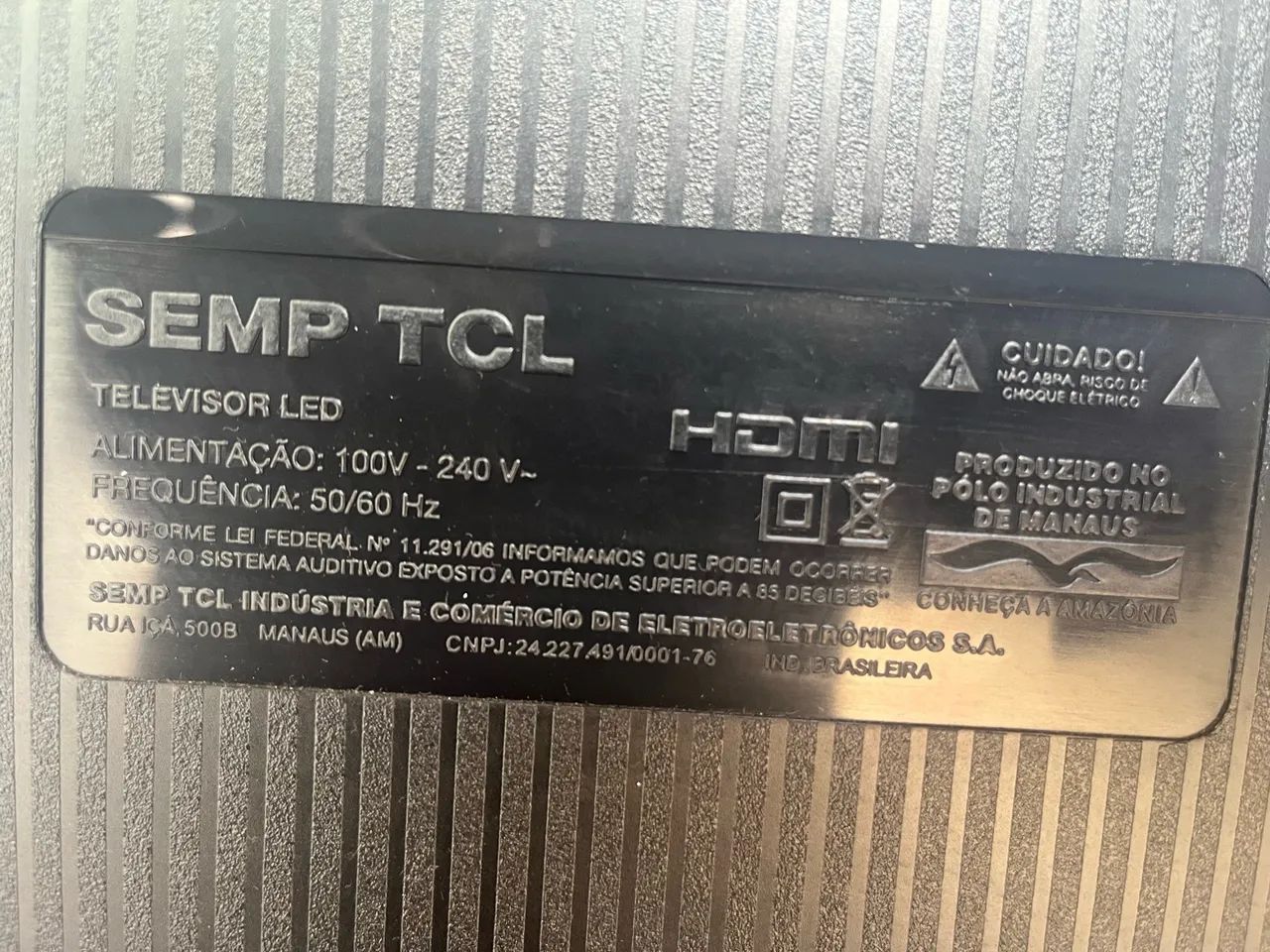 Tv TCL,de lede de 60 com defeito  - Foto 3
