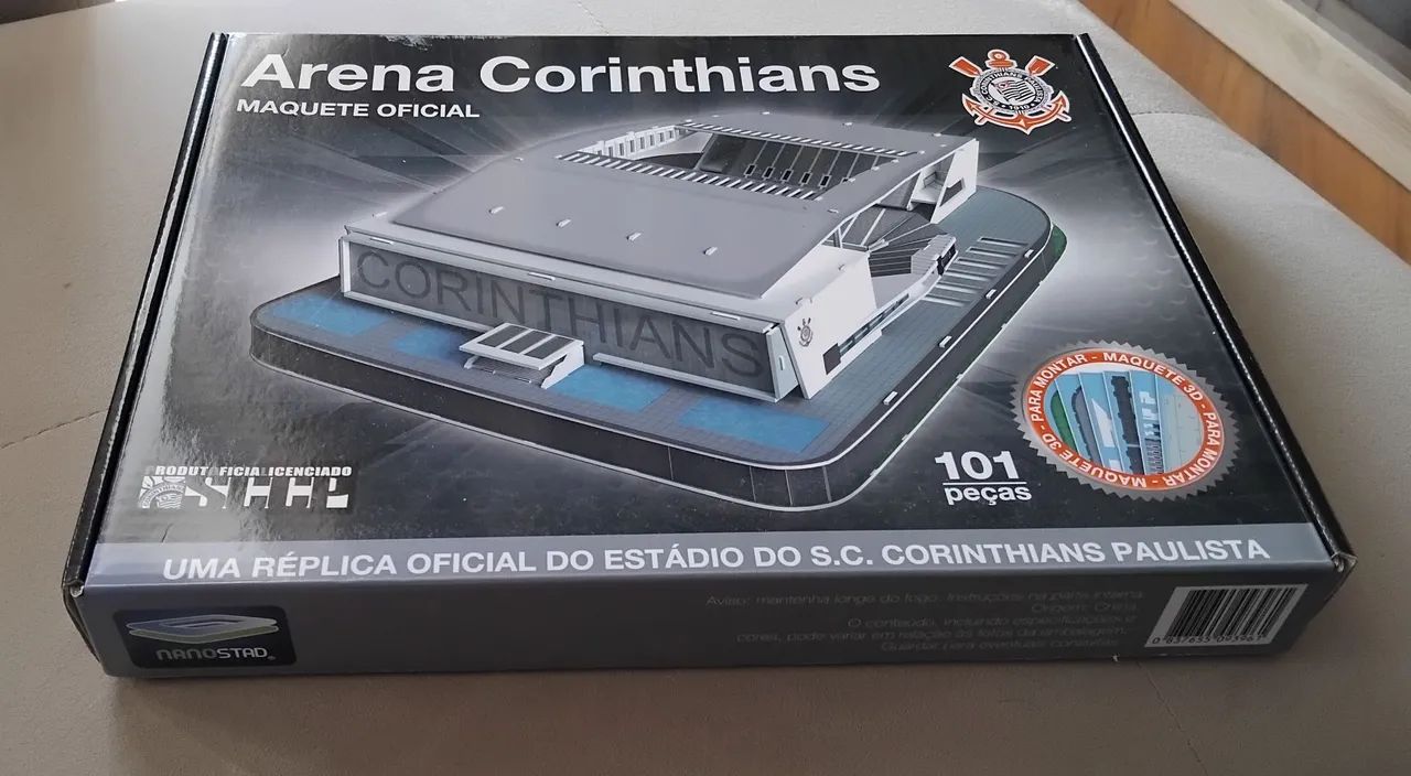 Arena Corinthians Maquete Oficial peças lacradas!