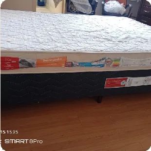 Conjunto Cama Box Casal Ortocrim