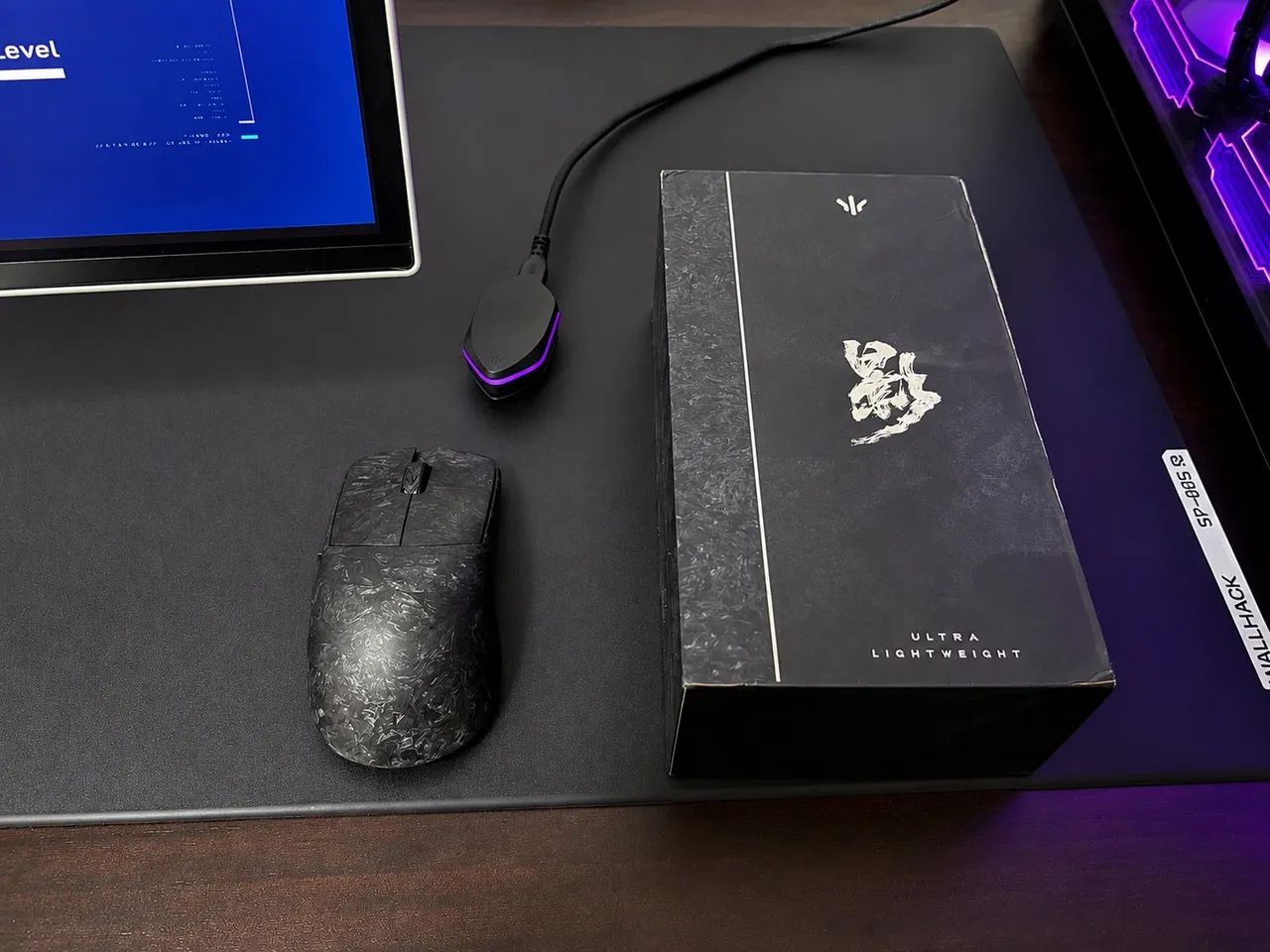 Mouse WLMOUSE YING Carbon 8k - C/ Caixa