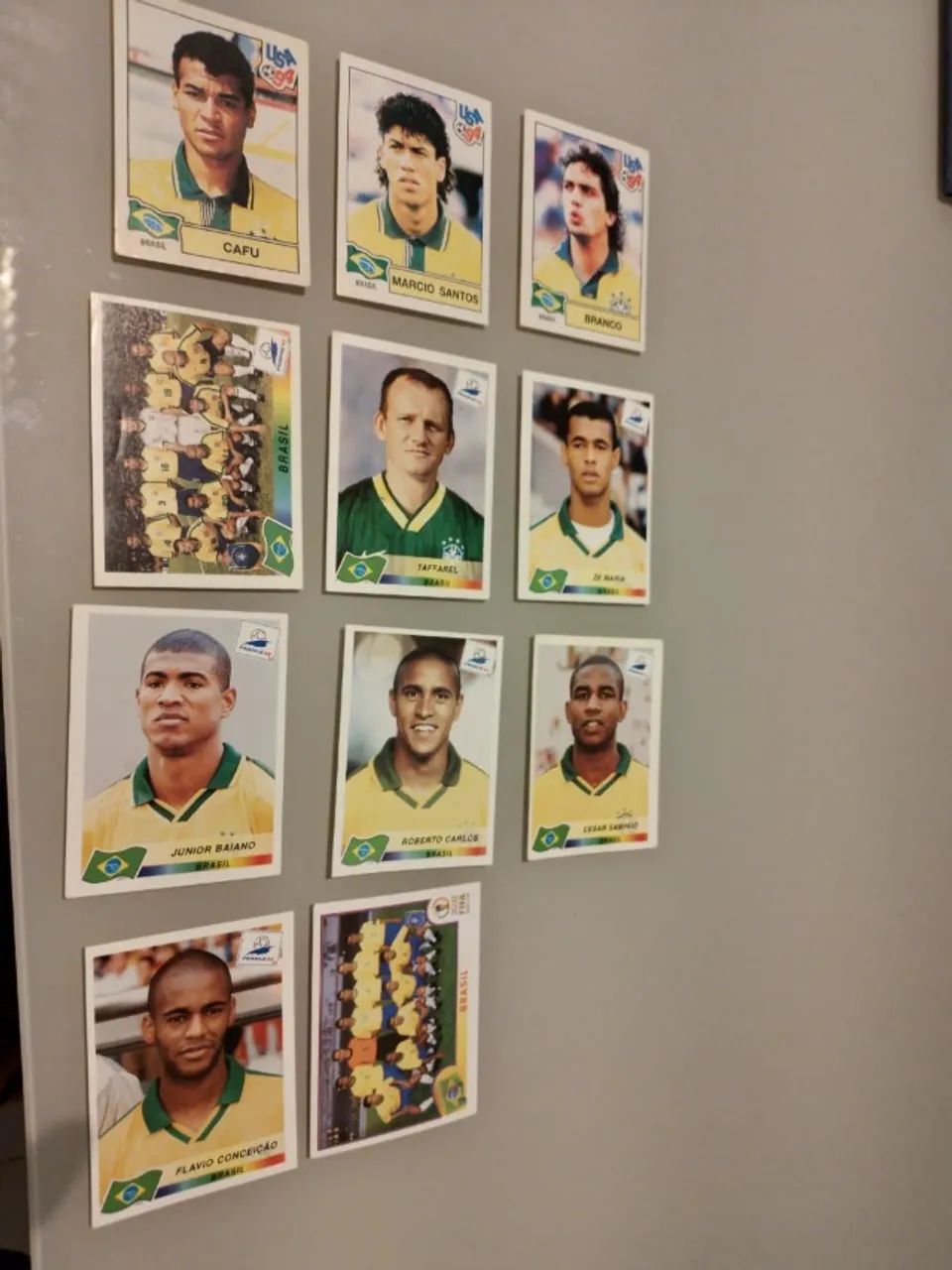 Figurinhas diversas seleção brasileira - Foto 3