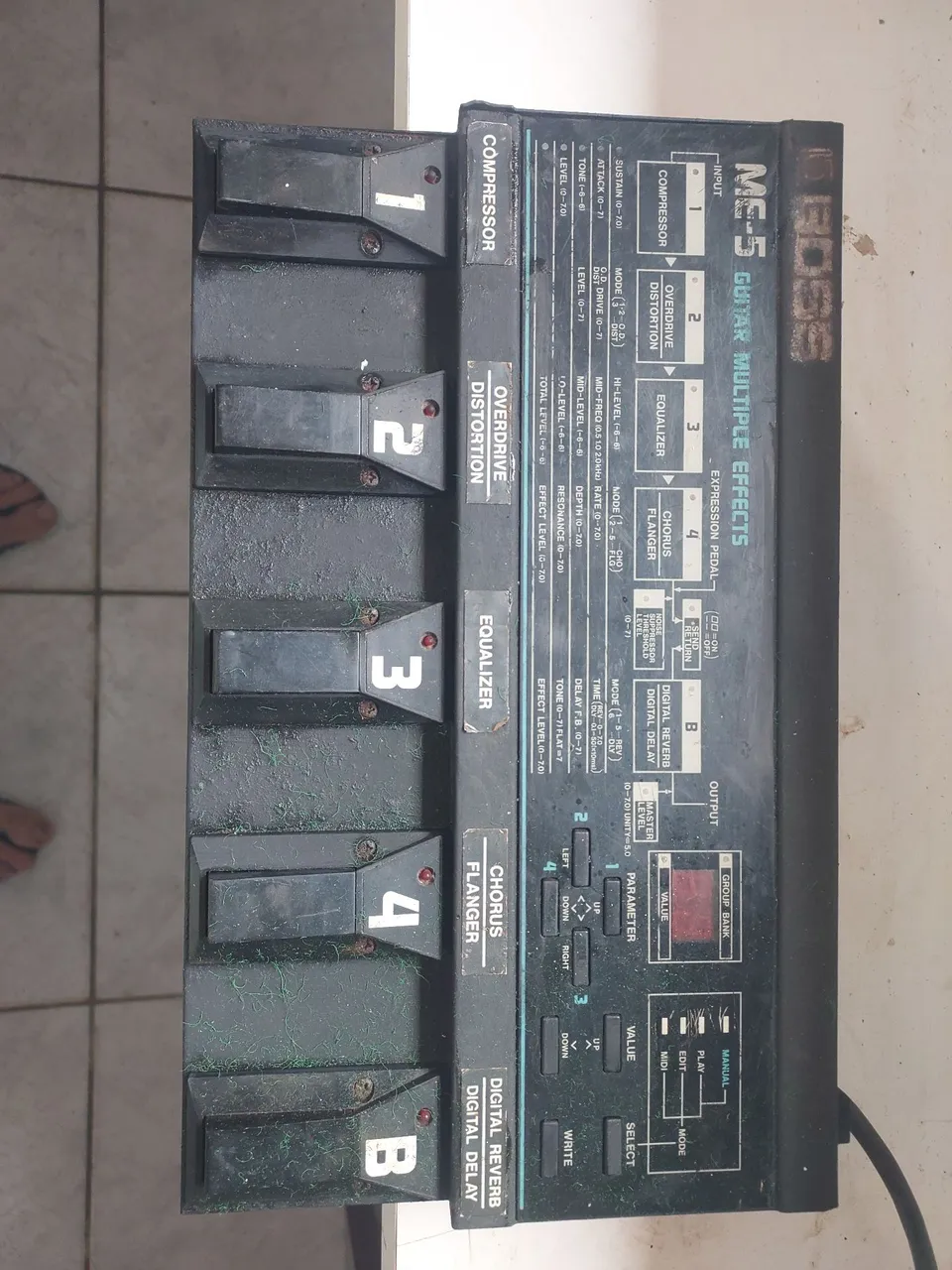 Boss RCL-10 Compressor Limiter Micro Rack Series Vintage Anos 80