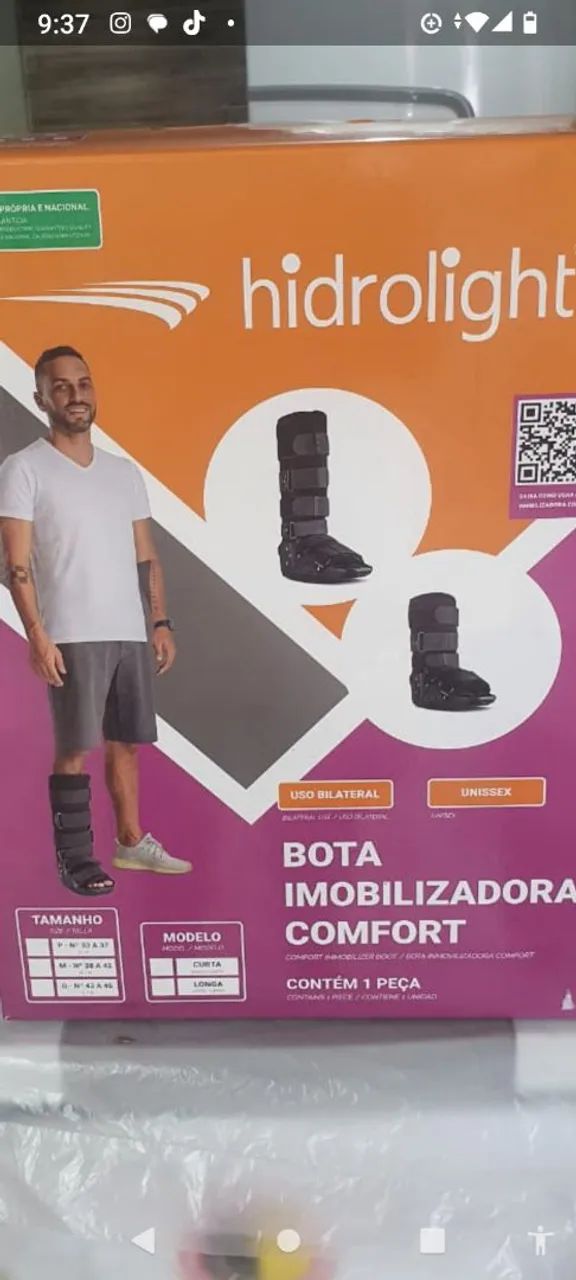 Bota ortopédica 