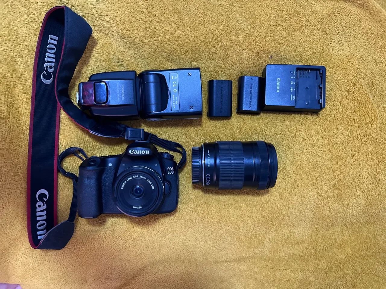 Canon EOS 60D + 2 Lentes + Flash | Kit Completo