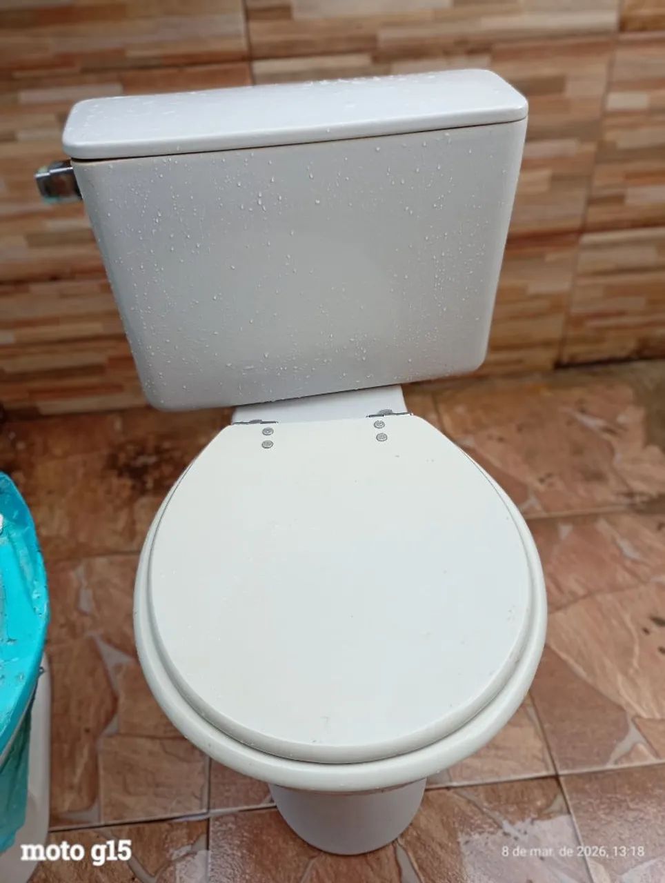 Vaso sanitário com caixa acoplada