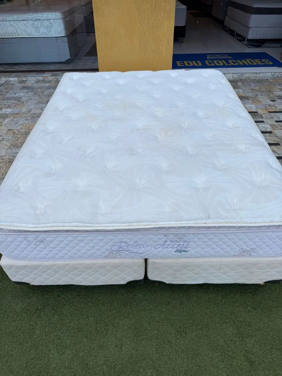 Cama box Queen com colchão queen ECOFLEX - Entregamos!  - Foto 5
