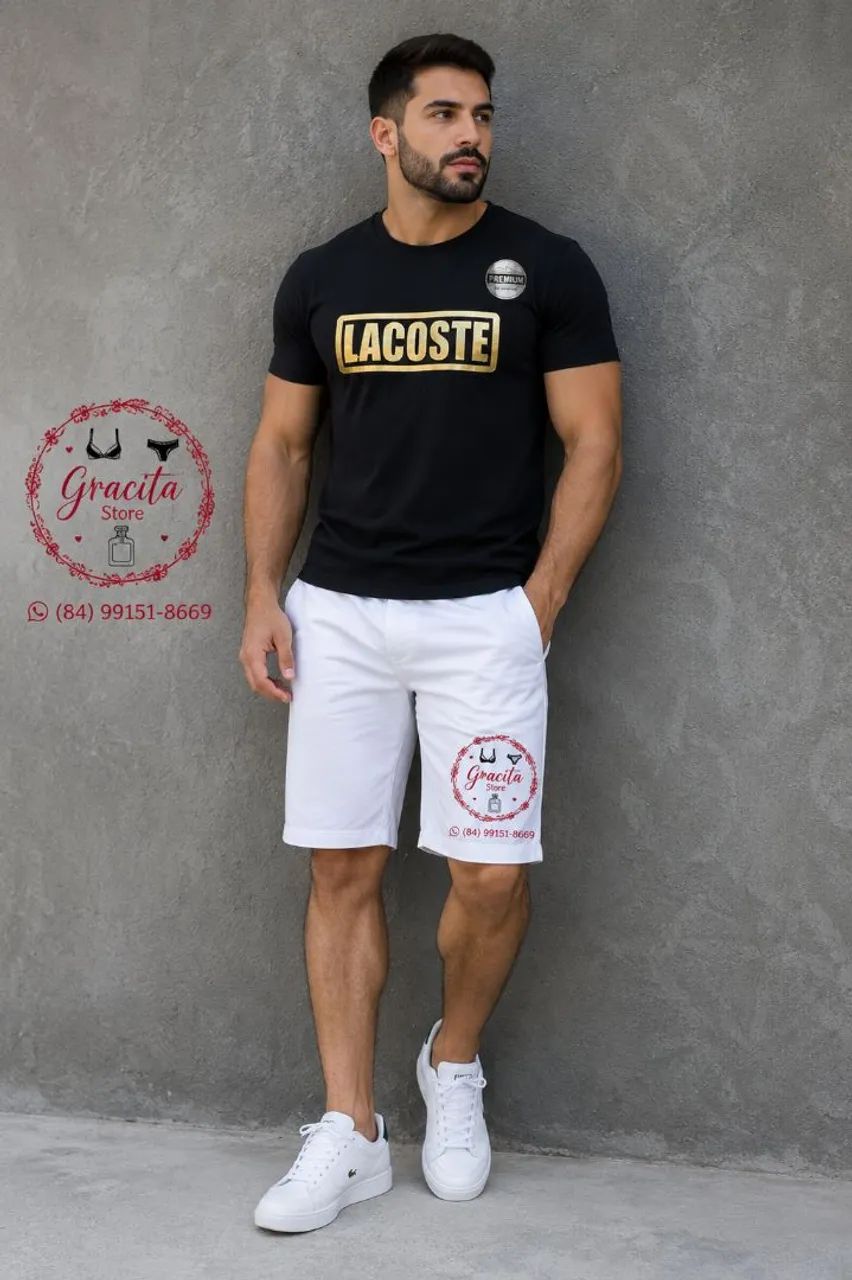 Conjunto  Bermuda  E Camiseta 