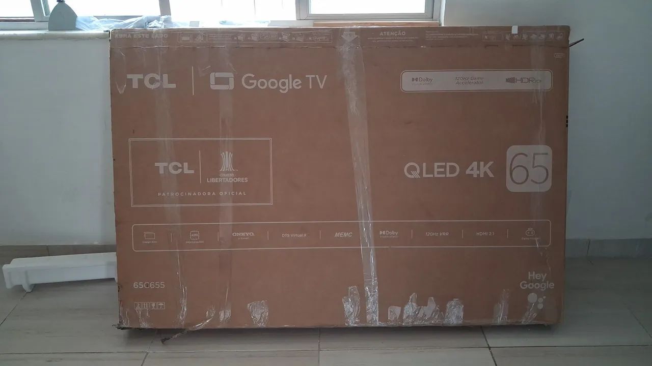 Vendo TV 65 polegadas na caixa nunca foi usada R$ 550,00 - Foto 3