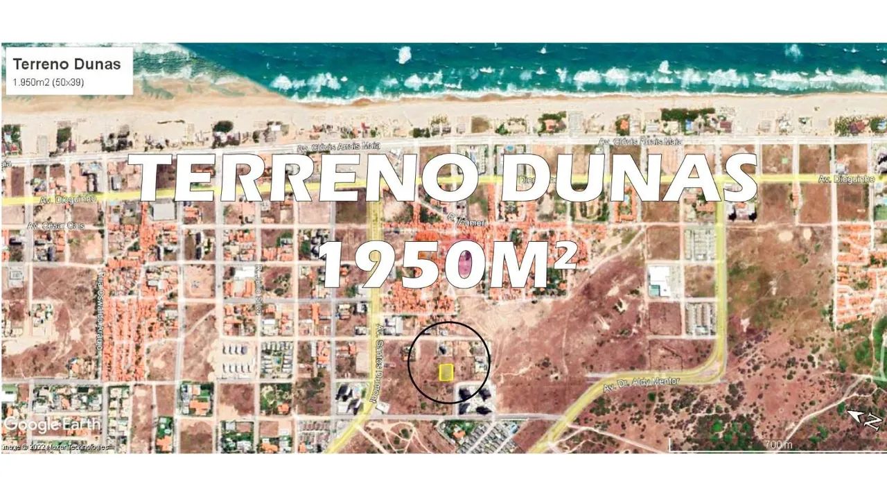 Terreno com 1.950m² - Dunas - Foto 3