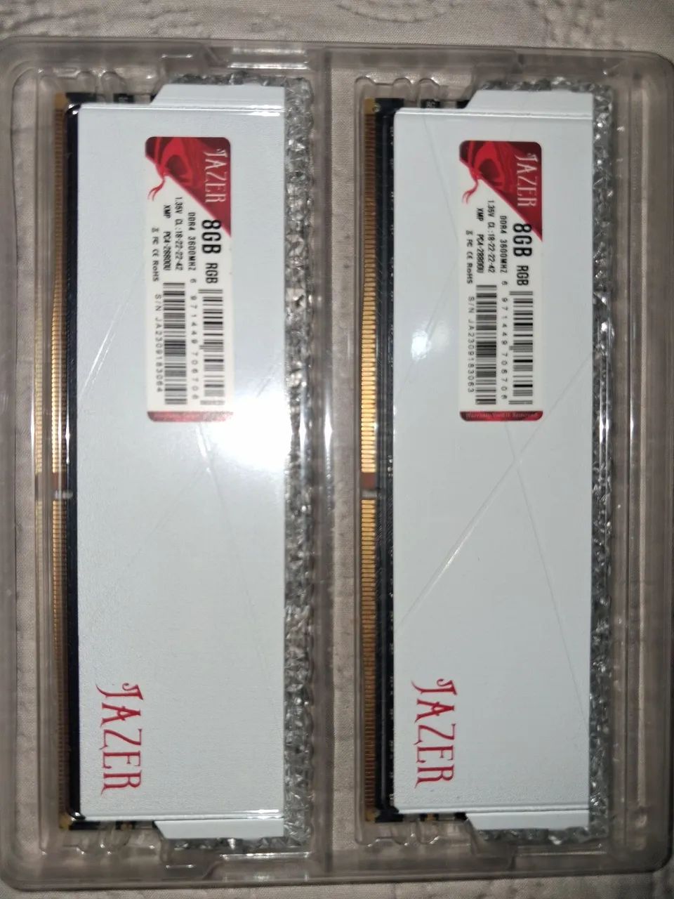 Memória ram DDR4