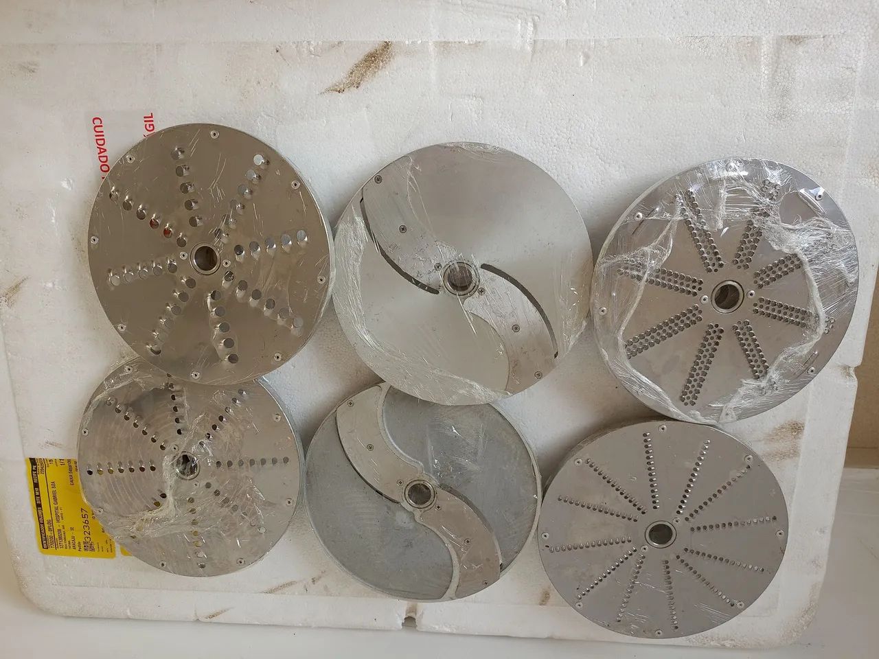 Discos de processador industrial 