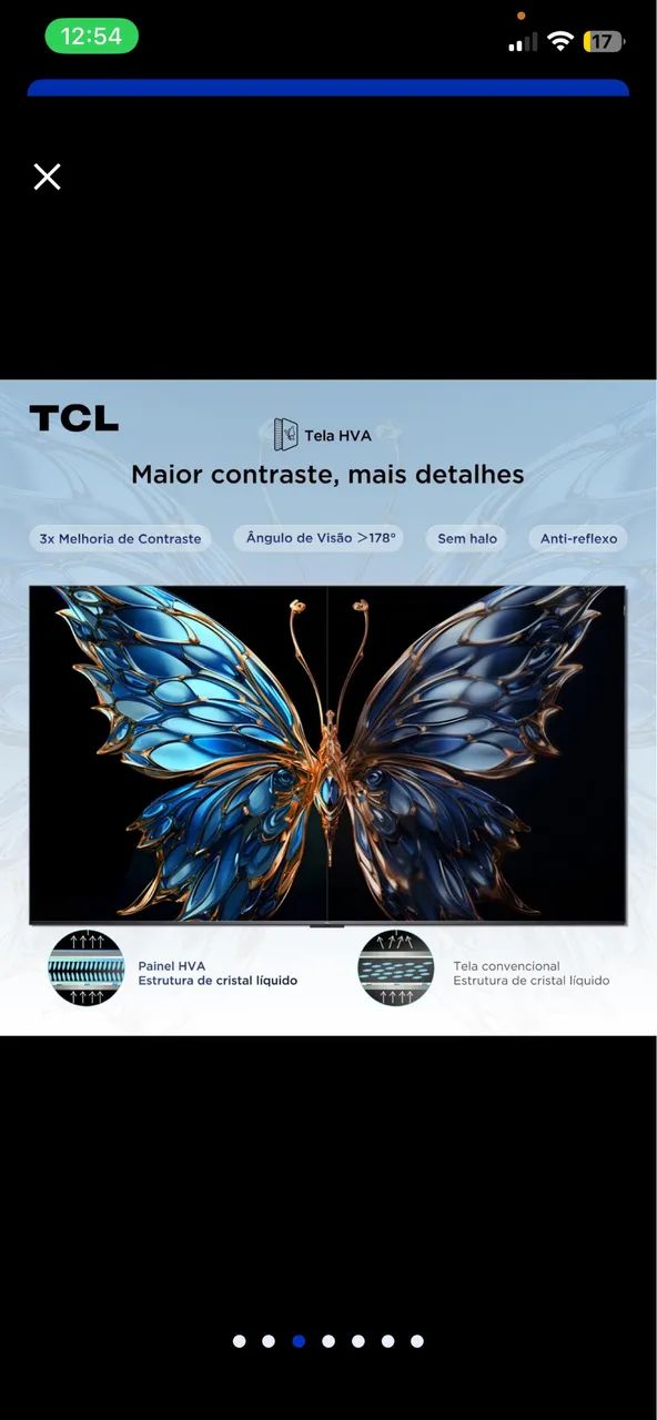 Tv 75 polegadas  só 4 meses de uso  - Foto 4