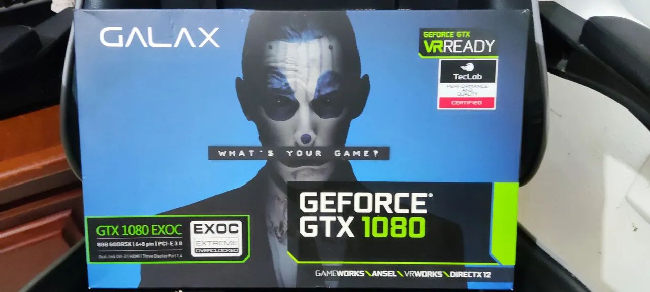 GeForce GTX 1080 Galax Exoc 8gb