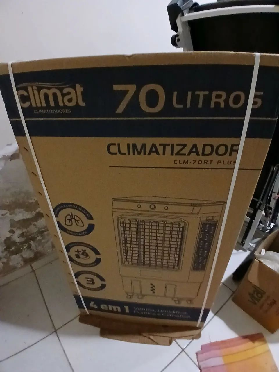 Climatizador climat 70 litros - Foto 2