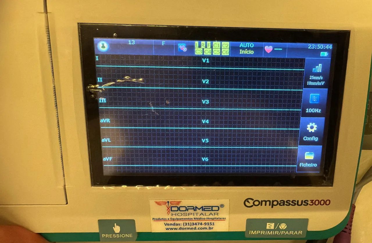Eletrocardiografo novo na caixa! Alfamed Compassus 3000 - Foto 2